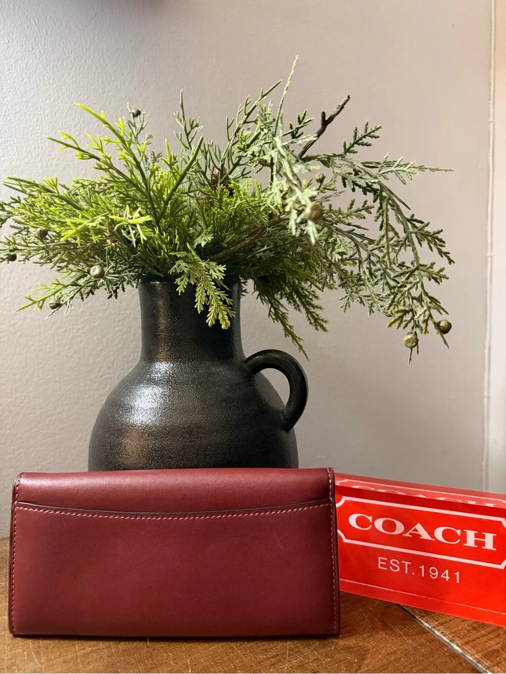 Coach Envelope Turnlock Wallet